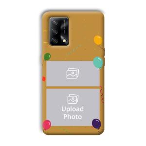 Balloons Customized Printed Back Cover for Oppo F19