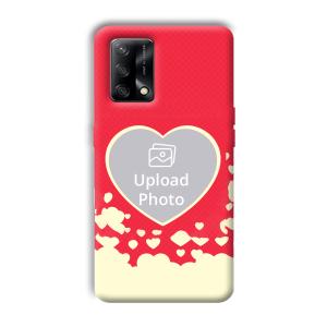 Heart Customized Printed Back Cover for Oppo F19