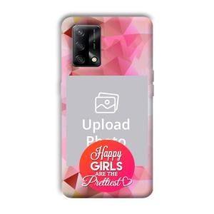 Happy Girls Customized Printed Back Cover for Oppo F19