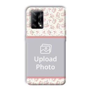 Leafy Design Customized Printed Back Cover for Oppo F19