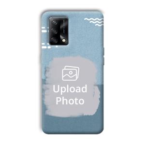 Waves Customized Printed Back Cover for Oppo F19