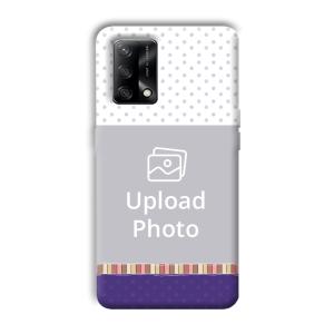 Polka Designs Customized Printed Back Cover for Oppo F19