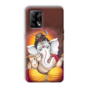 Ganesh  Phone Customized Printed Back Cover for Oppo F19