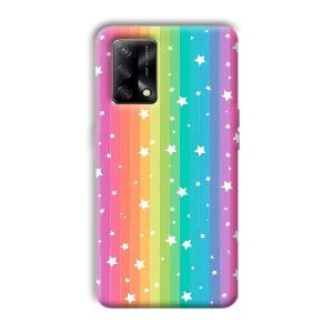 Starry Pattern Phone Customized Printed Back Cover for Oppo F19