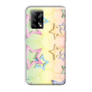 Star Designs Phone Customized Printed Back Cover for Oppo F19