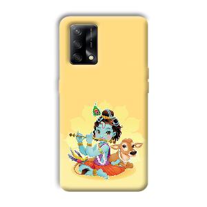 Baby Krishna Phone Customized Printed Back Cover for Oppo F19