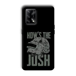 How's The Josh Phone Customized Printed Back Cover for Oppo F19