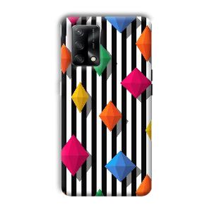 Origami Phone Customized Printed Back Cover for Oppo F19