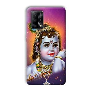 Krshna Phone Customized Printed Back Cover for Oppo F19
