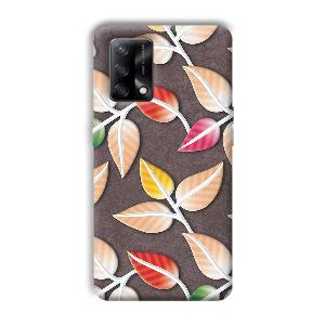 Leaves Phone Customized Printed Back Cover for Oppo F19