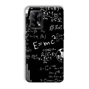 E is Equal To MC2 Phone Customized Printed Back Cover for Oppo F19