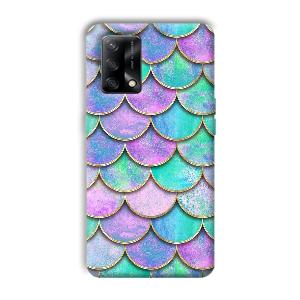Mermaid Design Phone Customized Printed Back Cover for Oppo F19