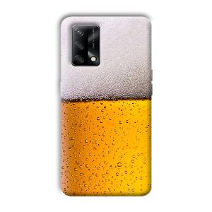 Beer Design Phone Customized Printed Back Cover for Oppo F19