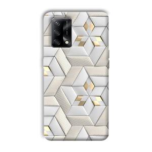 Monochrome Phone Customized Printed Back Cover for Oppo F19