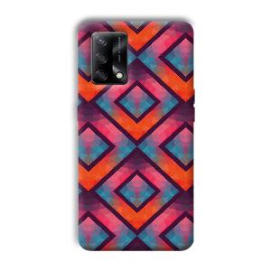 Colorful Boxes Phone Customized Printed Back Cover for Oppo F19