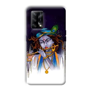 Krishna Phone Customized Printed Back Cover for Oppo F19