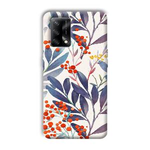 Cherries Phone Customized Printed Back Cover for Oppo F19