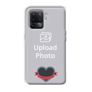 Heart Customized Printed Back Cover for Oppo F19 Pro