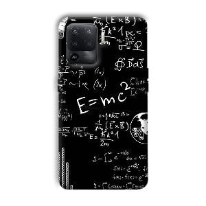 E is Equal To MC2 Phone Customized Printed Back Cover for Oppo F19 Pro