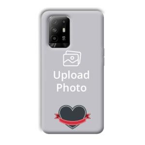 Heart Customized Printed Back Cover for Oppo F19 Pro Plus