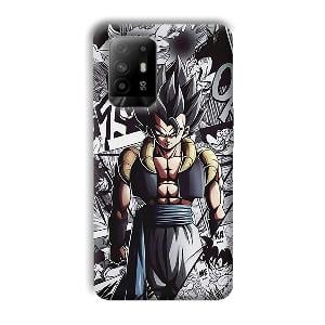 Goku Phone Customized Printed Back Cover for Oppo F19 Pro Plus