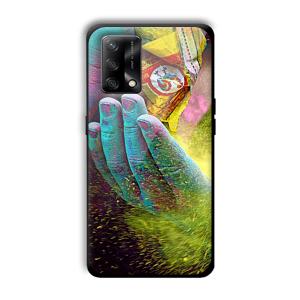 Festival of Colors Customized Printed Glass Back Cover for Oppo F19
