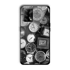 Alarm Clocks Customized Printed Glass Back Cover for Oppo F19