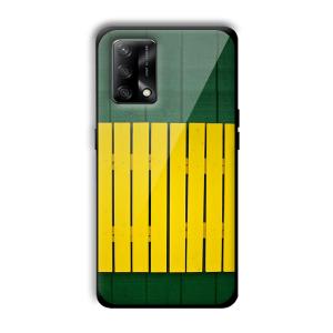 Yellow Fence Customized Printed Glass Back Cover for Oppo F19