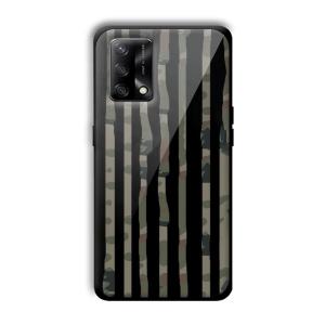Camo Customized Printed Glass Back Cover for Oppo F19