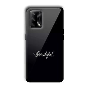 Beautiful Customized Printed Glass Back Cover for Oppo F19