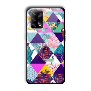 Animal Kingdom Customized Printed Glass Back Cover for Oppo F19