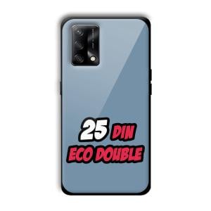 25 Din Customized Printed Glass Back Cover for Oppo F19