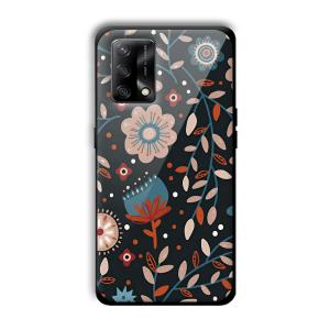 Abstract Art Customized Printed Glass Back Cover for Oppo F19