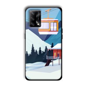 Holiday Home Customized Printed Glass Back Cover for Oppo F19