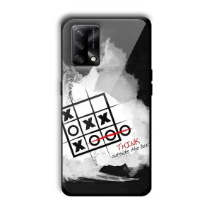 Think Outside the Box Customized Printed Glass Back Cover for Oppo F19