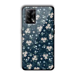 Little Flowers Customized Printed Glass Back Cover for Oppo F19