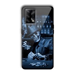 Scary Man Customized Printed Glass Back Cover for Oppo F19