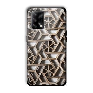 Book Shelf Customized Printed Glass Back Cover for Oppo F19