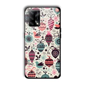 Abstract Customized Printed Glass Back Cover for Oppo F19