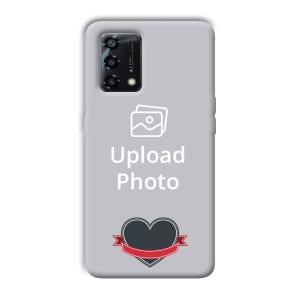 Heart Customized Printed Back Cover for Oppo F19s