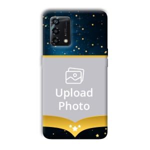 Starry Nights Customized Printed Back Cover for Oppo F19s