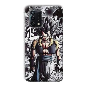 Goku Phone Customized Printed Back Cover for Oppo F19s
