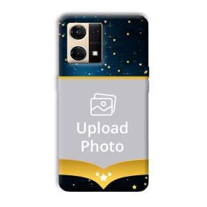 Starry Nights Customized Printed Back Cover for Oppo F21 Pro