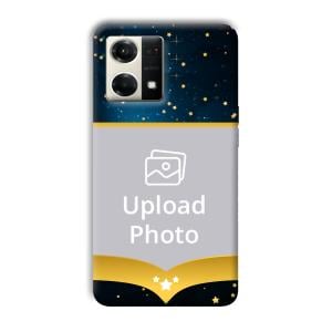 Starry Nights Customized Printed Back Cover for Oppo F21s Pro