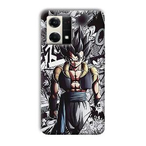 Goku Phone Customized Printed Back Cover for Oppo F21s Pro