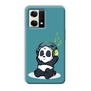 Panda  Phone Customized Printed Back Cover for Oppo F21s Pro