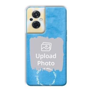 Blue Design Customized Printed Back Cover for Oppo F21s Pro 5G