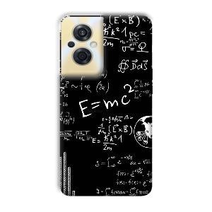E is Equal To MC2 Phone Customized Printed Back Cover for Oppo F21s Pro 5G