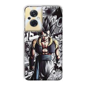 Goku Phone Customized Printed Back Cover for Oppo F21s Pro 5G
