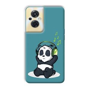 Panda  Phone Customized Printed Back Cover for Oppo F21s Pro 5G
